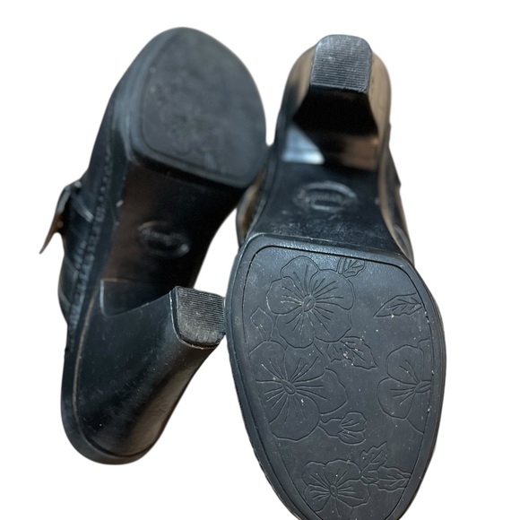 Sole Sensibility Women’s Size 7.5 Black Leather Women's Mules - Picture 8 of 10